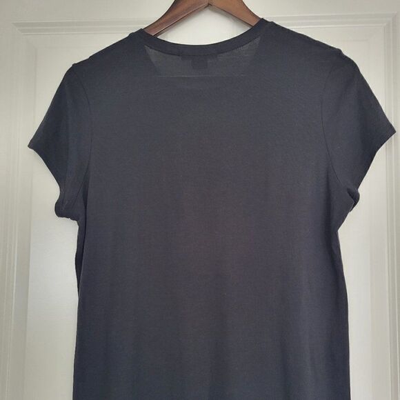 Vince  black sleeve blouse size L - Picture 3 of 6